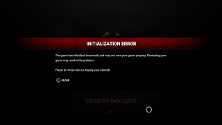 Famous initialization error Dead By Daylight, i need help Net Worth