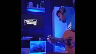 بالبنط العريض عزف على الجيتار - حسين الجسمي