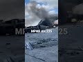 Первое видео Мрии АН225 после пожара