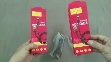 Cáp sạc microUSB Hoco X26 2A dài 1M - dây bọc dù (Hỗ trợ sạc nhanh và truyền dữ liệu)