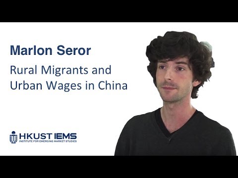 Marlon Seror: Rural Migrants and Urban Wages in China