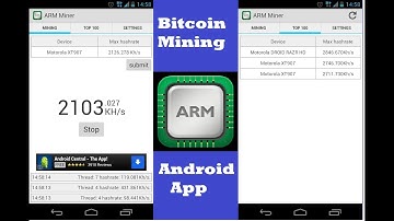 How to mine bitcoins with best bitcoin mining app Android