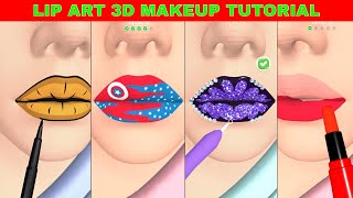Lip Art 3D - All Levels  - Gameplay Android, iOS (Part-3) screenshot 1