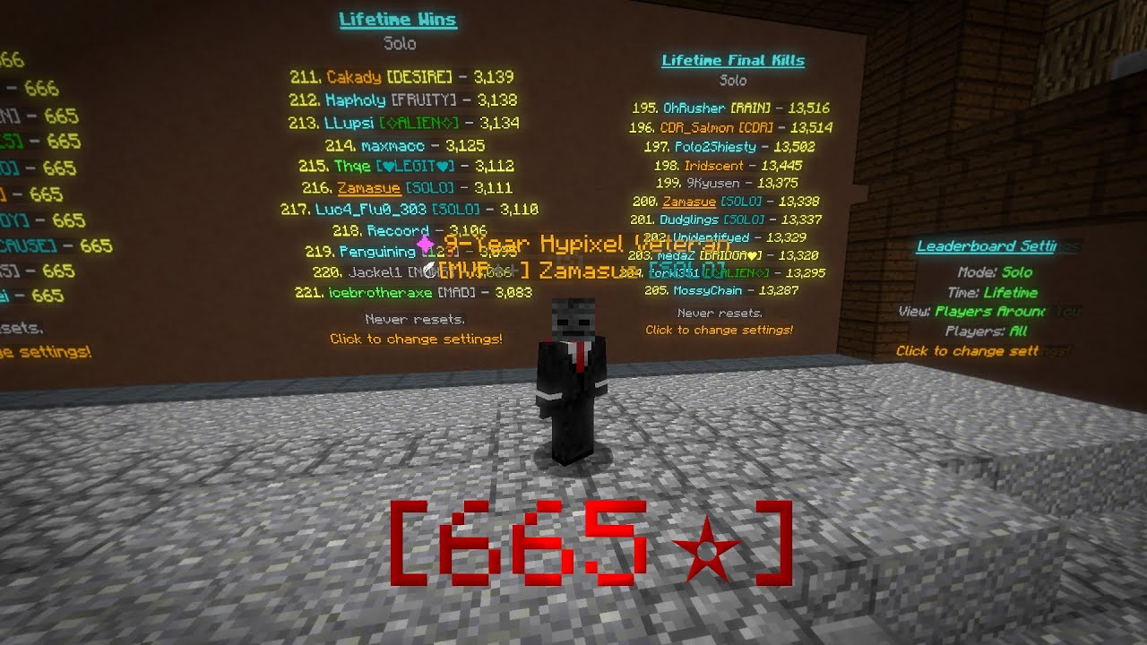 Hitting TOP 200 solo Final Kills || Hypixel Bedwars