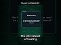 Still mixing up record and class in C#? #coding #programming #csharp #viral #ai #code #dotnet