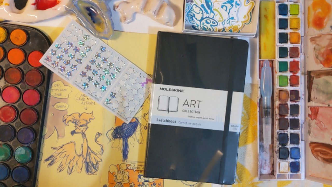 How to Start (and Finish) a Sketchbook — SamBeAwesome