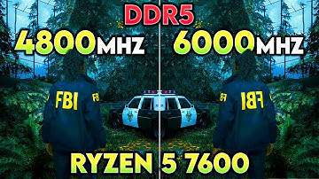 DDR5 4800MHz vs 6000MHz - Does RAM Speed Matter?