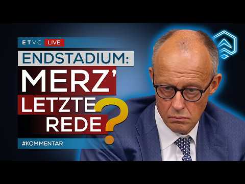 MERZ AM ENDE: War DAS seine LETZTE Rede im Bundestag? | #KOMMENTAR