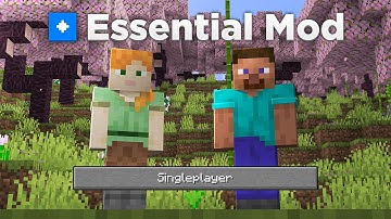 How to Play Modded Minecraft With Friends EASILY (Essentials Mod Guide)