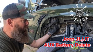 AUX battery delete: Solve Jeep JL/JT Battery Problems in 20 Minutes DIY by Viking Off-Road 29,294 views 7 months ago 15 minutes