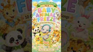 Baby Animal Freeze Dance 🐘🐰 Fun Preschool Movement Songs for Kids!