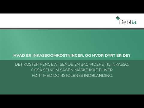 Hvad er inkassoomkostninger? | debtia.dk