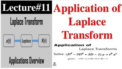 Application of Laplace Transform | Initial Value Problems in Urdu/Hindi