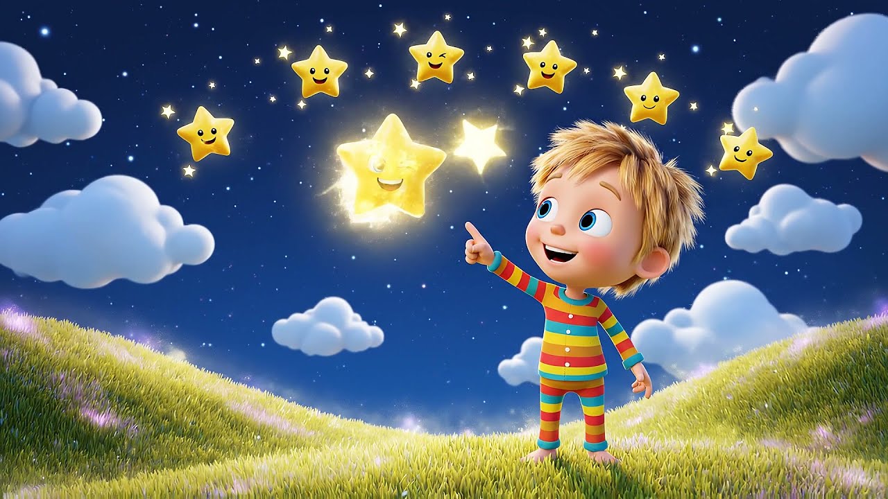 Shining Toy Stars Nighttime Magic | Nursery Rhymes for Kids & Baby Songs