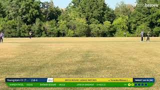 Toronto Rhinos (T30 Elite) vs Youngstars CC (T30 Elite) | 2025 T30 Elite Division(League Matches) |