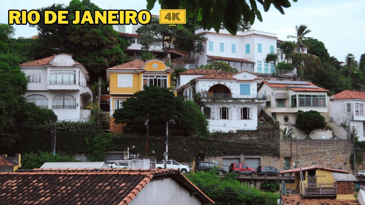Walking Through Santa Teresa – The Most Charming Neighborhood in Rio de Janeiro 【4K】