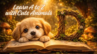 Learn A to Z with Cute Animals 🌈 | Fun Alphabet Song for Toddlers | koo koo Garden screenshot 5