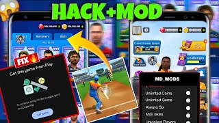 CRICKET LEAGUE MOD APK 🔥/ PLAY STORE & ROOTED DEVICE FIX⚠️❤️ screenshot 1