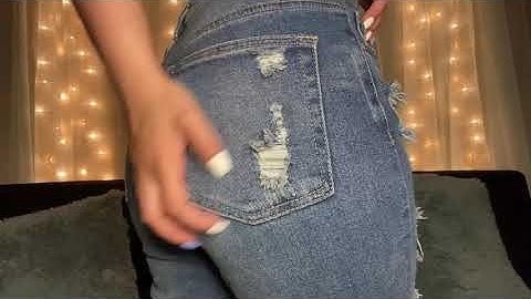 ASMR Fast and Aggressive Jean Scratching