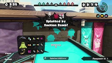 Splatoon - Trying out the Splash-O-Matic