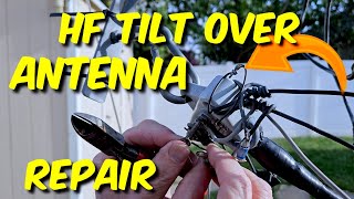 Antenna Maintenance Made Easy: Repairing Fan Dipole on a Tilt Over Mast | K7SW Ham Radio by K7SW ham radio 1,878 views 1 year ago 10 minutes, 2 seconds