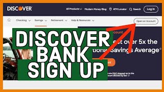 How to Sign Up Discover Bank Account 2024?