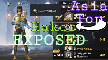 Asia No 1 Player Hacking Exposed | PUBG Mobile | Conqueror|Mr. Chowdhury YT