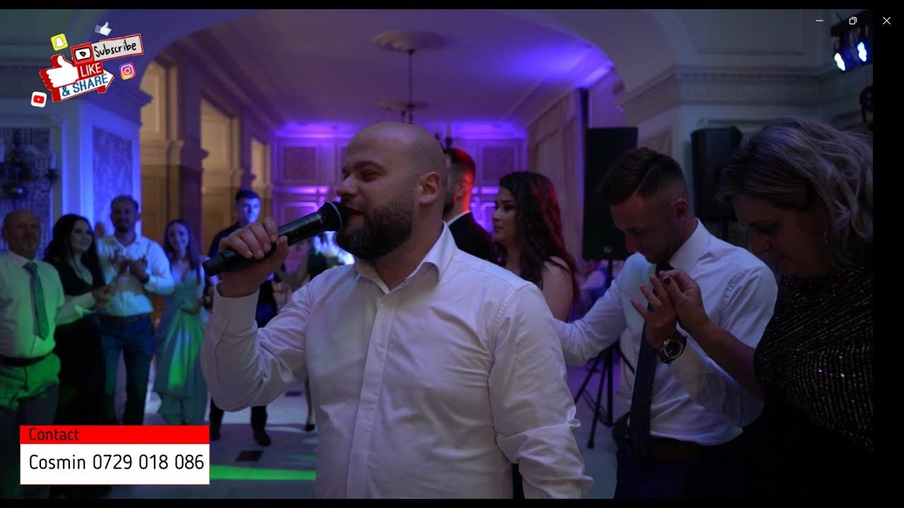 Cosmin KOZ || Dar-ar naiba-n tine dragoste | Hora MARE dans LIVE (Cover) Video Nuntă Palace Sinaia