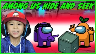 Hide and Seek as Imposter! Let's Play Among Us Hide and Seek in Roblox