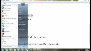 Hadoop First Class session