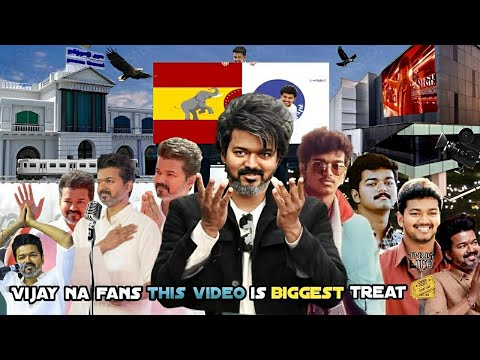 Thalapathy Vijay Tribute 🔥 சம்பவம் Exclusive Making 📽️ | Goat | TVK | Vijay