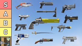 Best & Worst Secondary Weapons Ranked In Helldivers 2 Tier List