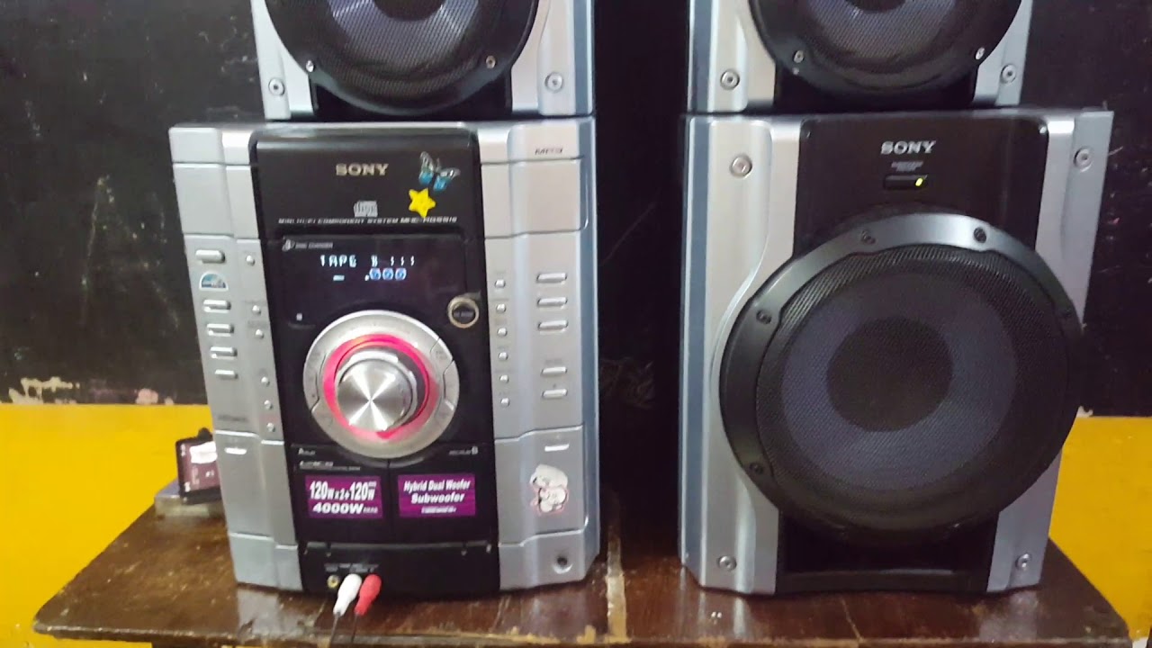Estéreo SONY Mini Hi-Fi MHC-AG551S - YouTube