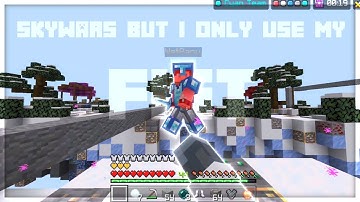 Skywars..but i can only use my FIST // HIVE SKYWARS
