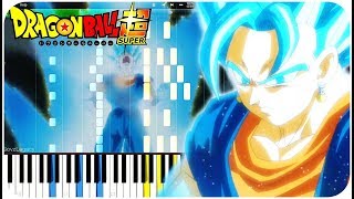Dragon Ball Super OST - Vegito Blue | Piano Tutorial chords