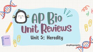 AP Biology Review: Unit 5 Heredity