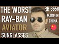 The Worst Ray-Ban Aviator Sunglasses (DO NOT BUY THESE)!!