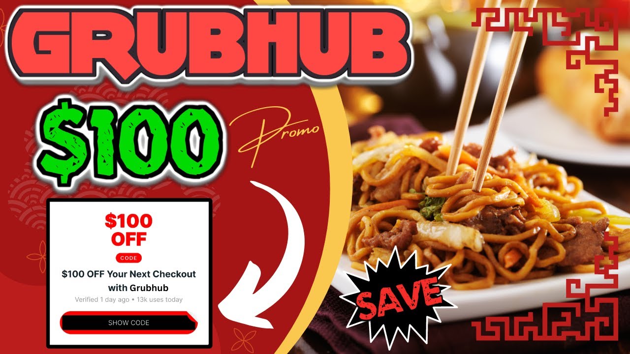 I FOUND This GRUBHUB Promo Code For My LAST Meal Check Out THIS