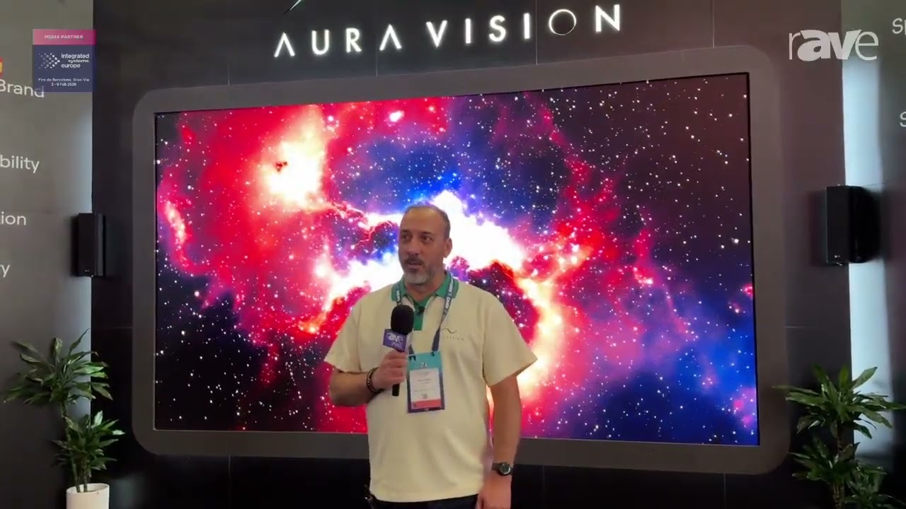 ISE 2026: Aura Vision Unveils COMET-M MIP Display