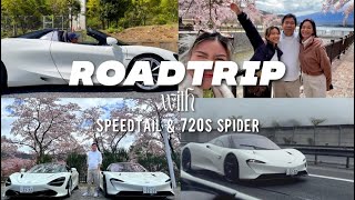 Speedtail & 720s Spider going on a roadtrip🔥 พาขับรถไปเที่ยวภูเขาไฟฟูจิกัน 🗻🤍 | Minnie S.