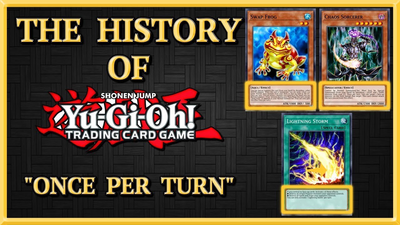 THE HISTORY OF YU-GI-OH! - ONCE PER TURN - YouTube