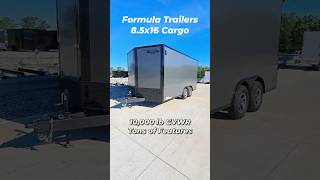 Built like a brick house cargo trailer | 2026 8.5'x16' Formula Traverse enclosed cargo trailer