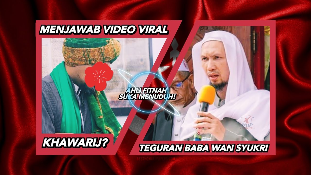 Reaction Pemikiran Ahli Fitnah - Wan Syukri Wan Ismail Al Fathoni
