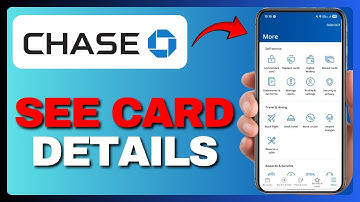HOW TO SEE CARD DETAILS ON CHASE APP 2025!
