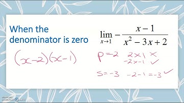 Evaluating Limits using Substitution and Factoring