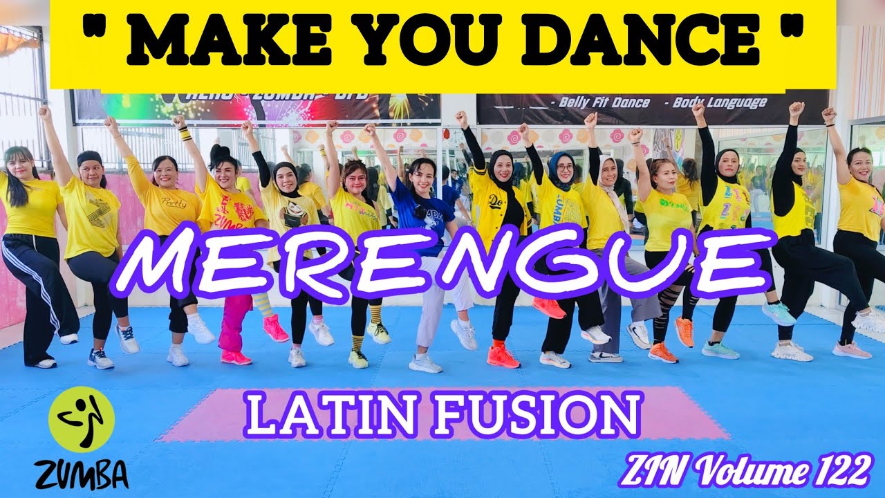 Zumba Volume 122 DVD＆CD ZIN 122 MAKE YOU DANCE - MERENGUE - ZUMBA CHOREO - ZUMBA MUSIC ZIN