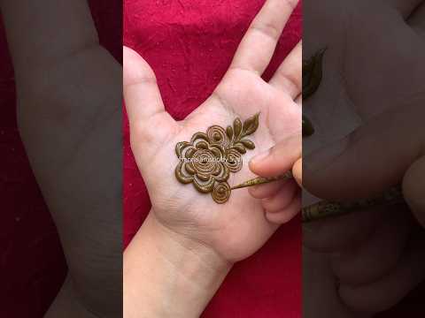 Easy mehndi design #mehndi #henna #mehndidesign #mehandi #shorts