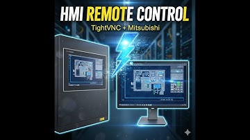 Mitsubishi HMI Remote Control on PC: Setup TightVNC Server and Client Step-by-Step