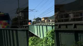 《JR四国》予讃線8000系　アンパンマン列車　白色　しおかぜいしづち22号