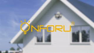 Onforu 70W LED Security Light | 6200LM Super Bright